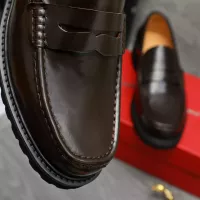 Cheap Salvatore Ferragamo Leather Shoes For Men #1380653 Replica Wholesale [$85.00 USD] [ITEM#1380653] on Replica Salvatore Ferragamo Leather Shoes