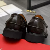 Cheap Salvatore Ferragamo Leather Shoes For Men #1380653 Replica Wholesale [$85.00 USD] [ITEM#1380653] on Replica Salvatore Ferragamo Leather Shoes