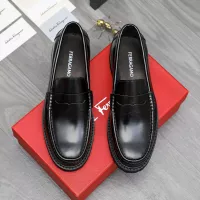 Cheap Salvatore Ferragamo Leather Shoes For Men #1380654 Replica Wholesale [$85.00 USD] [ITEM#1380654] on Replica Salvatore Ferragamo Leather Shoes