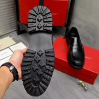 Cheap Salvatore Ferragamo Leather Shoes For Men #1380654 Replica Wholesale [$85.00 USD] [ITEM#1380654] on Replica Salvatore Ferragamo Leather Shoes