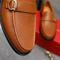 Cheap Salvatore Ferragamo Leather Shoes For Men #1380657 Replica Wholesale [$85.00 USD] [ITEM#1380657] on Replica Salvatore Ferragamo Leather Shoes