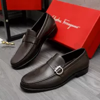 Cheap Salvatore Ferragamo Leather Shoes For Men #1380660 Replica Wholesale [$85.00 USD] [ITEM#1380660] on Replica Salvatore Ferragamo Leather Shoes