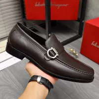 Cheap Salvatore Ferragamo Leather Shoes For Men #1380660 Replica Wholesale [$85.00 USD] [ITEM#1380660] on Replica Salvatore Ferragamo Leather Shoes