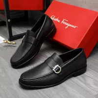 Cheap Salvatore Ferragamo Leather Shoes For Men #1380661 Replica Wholesale [$85.00 USD] [ITEM#1380661] on Replica Salvatore Ferragamo Leather Shoes