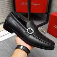 Cheap Salvatore Ferragamo Leather Shoes For Men #1380661 Replica Wholesale [$85.00 USD] [ITEM#1380661] on Replica Salvatore Ferragamo Leather Shoes