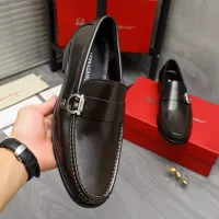 Cheap Salvatore Ferragamo Leather Shoes For Men #1380662 Replica Wholesale [$85.00 USD] [ITEM#1380662] on Replica Salvatore Ferragamo Leather Shoes