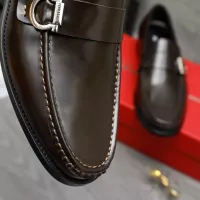 Cheap Salvatore Ferragamo Leather Shoes For Men #1380662 Replica Wholesale [$85.00 USD] [ITEM#1380662] on Replica Salvatore Ferragamo Leather Shoes