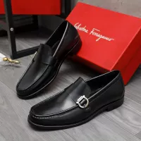 Cheap Salvatore Ferragamo Leather Shoes For Men #1380663 Replica Wholesale [$85.00 USD] [ITEM#1380663] on Replica Salvatore Ferragamo Leather Shoes