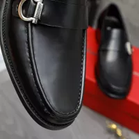 Cheap Salvatore Ferragamo Leather Shoes For Men #1380663 Replica Wholesale [$85.00 USD] [ITEM#1380663] on Replica Salvatore Ferragamo Leather Shoes
