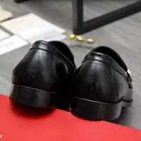 Cheap Salvatore Ferragamo Leather Shoes For Men #1380663 Replica Wholesale [$85.00 USD] [ITEM#1380663] on Replica Salvatore Ferragamo Leather Shoes