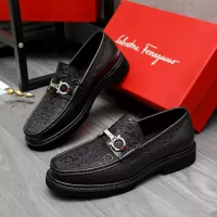Cheap Salvatore Ferragamo Leather Shoes For Men #1380668 Replica Wholesale [$96.00 USD] [ITEM#1380668] on Replica Salvatore Ferragamo Leather Shoes