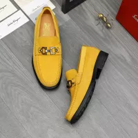 Cheap Salvatore Ferragamo Leather Shoes For Men #1380670 Replica Wholesale [$82.00 USD] [ITEM#1380670] on Replica Salvatore Ferragamo Leather Shoes