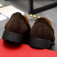 Cheap Salvatore Ferragamo Leather Shoes For Men #1380671 Replica Wholesale [$82.00 USD] [ITEM#1380671] on Replica Salvatore Ferragamo Leather Shoes