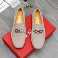 Cheap Salvatore Ferragamo Leather Shoes For Men #1380673 Replica Wholesale [$82.00 USD] [ITEM#1380673] on Replica Salvatore Ferragamo Leather Shoes