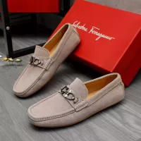 Cheap Salvatore Ferragamo Leather Shoes For Men #1380673 Replica Wholesale [$82.00 USD] [ITEM#1380673] on Replica Salvatore Ferragamo Leather Shoes