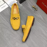 Cheap Salvatore Ferragamo Leather Shoes For Men #1380674 Replica Wholesale [$82.00 USD] [ITEM#1380674] on Replica Salvatore Ferragamo Leather Shoes