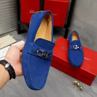 Cheap Salvatore Ferragamo Leather Shoes For Men #1380675 Replica Wholesale [$82.00 USD] [ITEM#1380675] on Replica Salvatore Ferragamo Leather Shoes