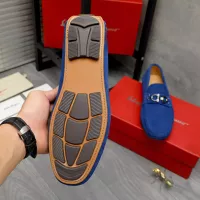 Cheap Salvatore Ferragamo Leather Shoes For Men #1380675 Replica Wholesale [$82.00 USD] [ITEM#1380675] on Replica Salvatore Ferragamo Leather Shoes