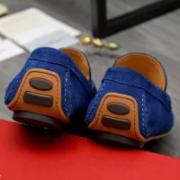 Cheap Salvatore Ferragamo Leather Shoes For Men #1380675 Replica Wholesale [$82.00 USD] [ITEM#1380675] on Replica Salvatore Ferragamo Leather Shoes