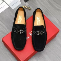 Cheap Salvatore Ferragamo Leather Shoes For Men #1380676 Replica Wholesale [$82.00 USD] [ITEM#1380676] on Replica Salvatore Ferragamo Leather Shoes