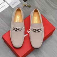 Cheap Salvatore Ferragamo Leather Shoes For Men #1380677 Replica Wholesale [$82.00 USD] [ITEM#1380677] on Replica Salvatore Ferragamo Leather Shoes