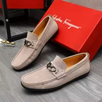 Cheap Salvatore Ferragamo Leather Shoes For Men #1380677 Replica Wholesale [$82.00 USD] [ITEM#1380677] on Replica Salvatore Ferragamo Leather Shoes