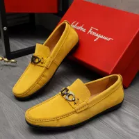 Cheap Salvatore Ferragamo Leather Shoes For Men #1380678 Replica Wholesale [$82.00 USD] [ITEM#1380678] on Replica Salvatore Ferragamo Leather Shoes
