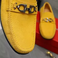 Cheap Salvatore Ferragamo Leather Shoes For Men #1380678 Replica Wholesale [$82.00 USD] [ITEM#1380678] on Replica Salvatore Ferragamo Leather Shoes