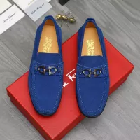 Cheap Salvatore Ferragamo Leather Shoes For Men #1380679 Replica Wholesale [$82.00 USD] [ITEM#1380679] on Replica Salvatore Ferragamo Leather Shoes