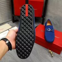 Cheap Salvatore Ferragamo Leather Shoes For Men #1380679 Replica Wholesale [$82.00 USD] [ITEM#1380679] on Replica Salvatore Ferragamo Leather Shoes