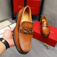 Cheap Salvatore Ferragamo Leather Shoes For Men #1380680 Replica Wholesale [$85.00 USD] [ITEM#1380680] on Replica Salvatore Ferragamo Leather Shoes