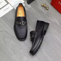 Cheap Salvatore Ferragamo Leather Shoes For Men #1380681 Replica Wholesale [$85.00 USD] [ITEM#1380681] on Replica Salvatore Ferragamo Leather Shoes