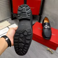 Cheap Salvatore Ferragamo Leather Shoes For Men #1380681 Replica Wholesale [$85.00 USD] [ITEM#1380681] on Replica Salvatore Ferragamo Leather Shoes