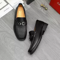Cheap Salvatore Ferragamo Leather Shoes For Men #1380682 Replica Wholesale [$85.00 USD] [ITEM#1380682] on Replica Salvatore Ferragamo Leather Shoes
