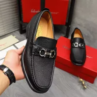 Cheap Salvatore Ferragamo Leather Shoes For Men #1380682 Replica Wholesale [$85.00 USD] [ITEM#1380682] on Replica Salvatore Ferragamo Leather Shoes