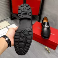 Cheap Salvatore Ferragamo Leather Shoes For Men #1380683 Replica Wholesale [$85.00 USD] [ITEM#1380683] on Replica Salvatore Ferragamo Leather Shoes