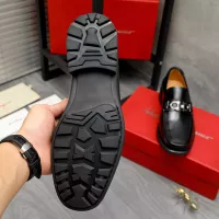 Cheap Salvatore Ferragamo Leather Shoes For Men #1380686 Replica Wholesale [$85.00 USD] [ITEM#1380686] on Replica Salvatore Ferragamo Leather Shoes