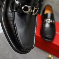 Cheap Salvatore Ferragamo Leather Shoes For Men #1380686 Replica Wholesale [$85.00 USD] [ITEM#1380686] on Replica Salvatore Ferragamo Leather Shoes