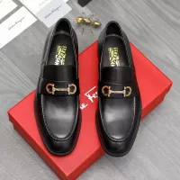 Cheap Salvatore Ferragamo Leather Shoes For Men #1380698 Replica Wholesale [$85.00 USD] [ITEM#1380698] on Replica Salvatore Ferragamo Leather Shoes