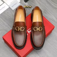Cheap Salvatore Ferragamo Leather Shoes For Men #1380701 Replica Wholesale [$85.00 USD] [ITEM#1380701] on Replica Salvatore Ferragamo Leather Shoes
