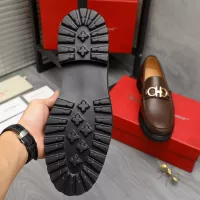 Cheap Salvatore Ferragamo Leather Shoes For Men #1380706 Replica Wholesale [$85.00 USD] [ITEM#1380706] on Replica Salvatore Ferragamo Leather Shoes