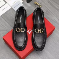 Cheap Salvatore Ferragamo Leather Shoes For Men #1380707 Replica Wholesale [$85.00 USD] [ITEM#1380707] on Replica Salvatore Ferragamo Leather Shoes