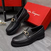 Cheap Salvatore Ferragamo Leather Shoes For Men #1380707 Replica Wholesale [$85.00 USD] [ITEM#1380707] on Replica Salvatore Ferragamo Leather Shoes