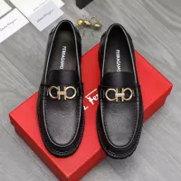 Cheap Salvatore Ferragamo Leather Shoes For Men #1380711 Replica Wholesale [$85.00 USD] [ITEM#1380711] on Replica Salvatore Ferragamo Leather Shoes