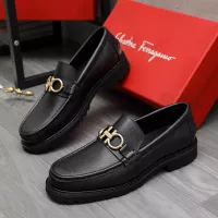 Cheap Salvatore Ferragamo Leather Shoes For Men #1380711 Replica Wholesale [$85.00 USD] [ITEM#1380711] on Replica Salvatore Ferragamo Leather Shoes