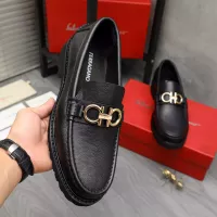 Cheap Salvatore Ferragamo Leather Shoes For Men #1380711 Replica Wholesale [$85.00 USD] [ITEM#1380711] on Replica Salvatore Ferragamo Leather Shoes