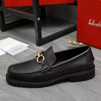 Cheap Salvatore Ferragamo Leather Shoes For Men #1380711 Replica Wholesale [$85.00 USD] [ITEM#1380711] on Replica Salvatore Ferragamo Leather Shoes