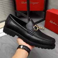 Cheap Salvatore Ferragamo Leather Shoes For Men #1380713 Replica Wholesale [$85.00 USD] [ITEM#1380713] on Replica Salvatore Ferragamo Leather Shoes