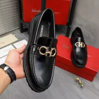 Cheap Salvatore Ferragamo Leather Shoes For Men #1380715 Replica Wholesale [$85.00 USD] [ITEM#1380715] on Replica Salvatore Ferragamo Leather Shoes