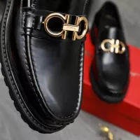 Cheap Salvatore Ferragamo Leather Shoes For Men #1380715 Replica Wholesale [$85.00 USD] [ITEM#1380715] on Replica Salvatore Ferragamo Leather Shoes